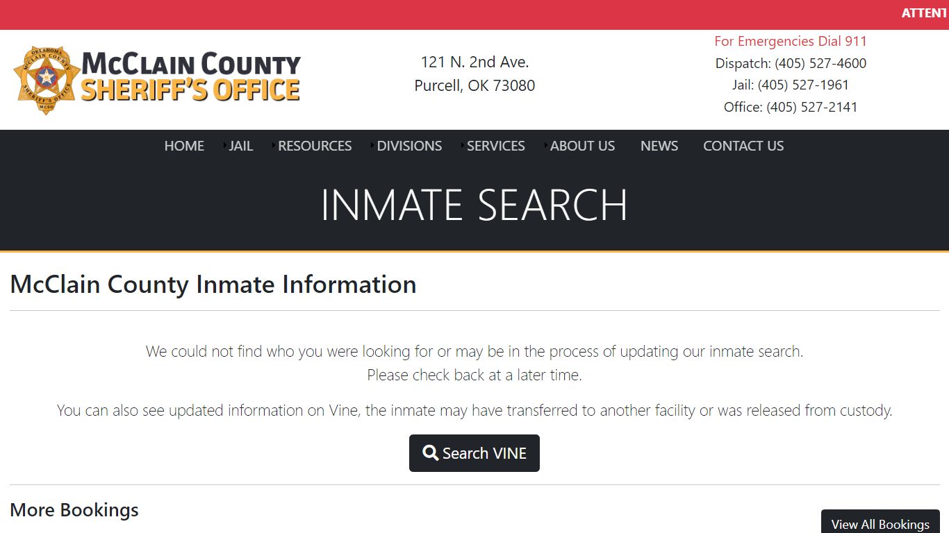 - McClain County Sheriff's Office